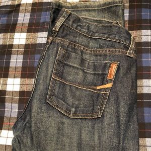 Abercrombie and Fitch Ezra jeans. Like new.